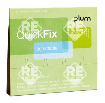 PLUM QUICKFIX Klebebinde Nachfüllung wasserfest 45 Stk