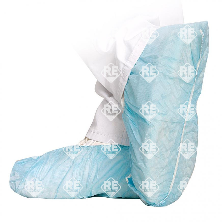 Einweg-Überschuhe Antirutsch PP Hygostar weiß 40cm