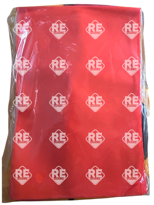 Tüte für Infusionstasche , aufhängbar orange