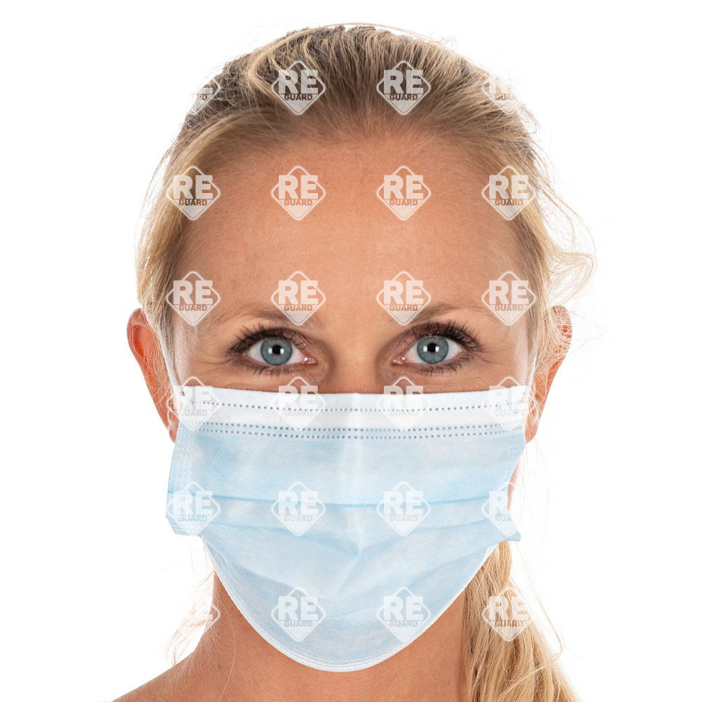 Mundschutz Hygostar Typ II, 3-lagig, PP, einzeln verpackt