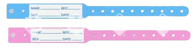 Patientenarmband, weiß