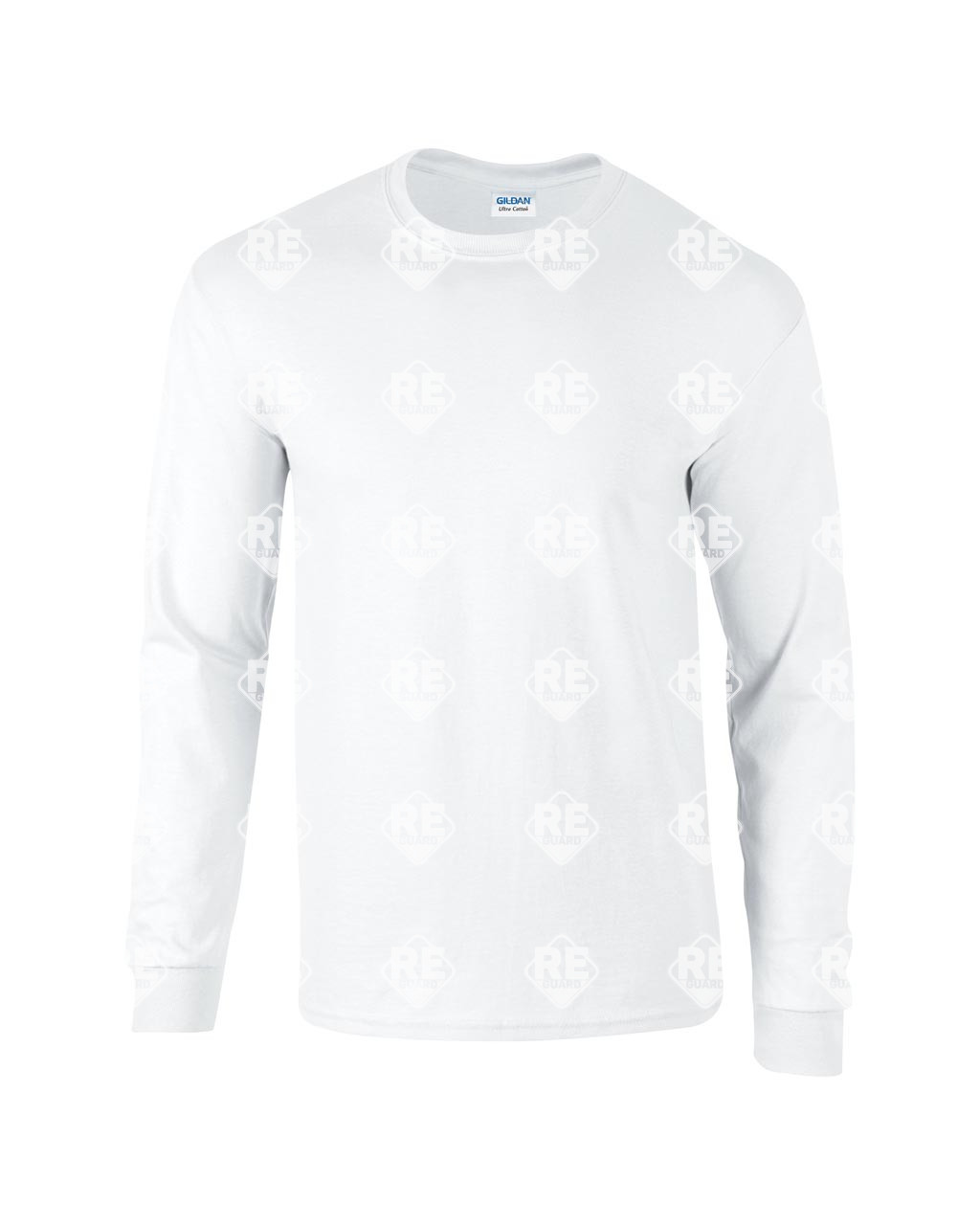 ULTRA COTTON™ LANGARM-T-SHIRT für Erwachsene Black 2XL