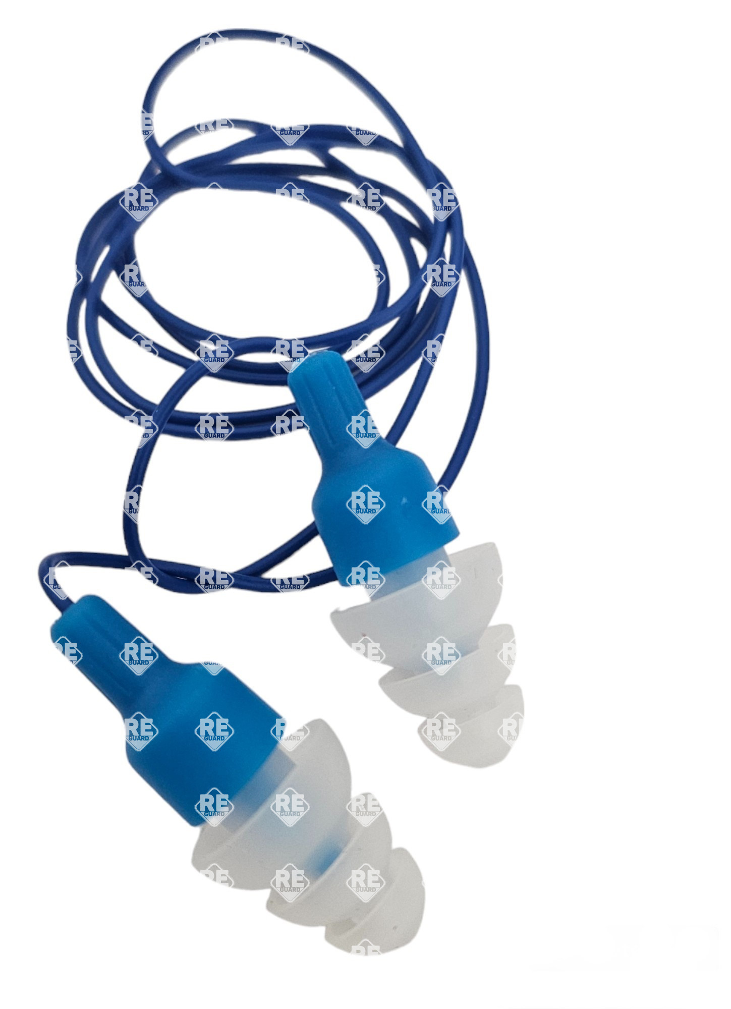 GUARDER® Detektierbarer Silikon-Ohrstöpsel mit Lamellen