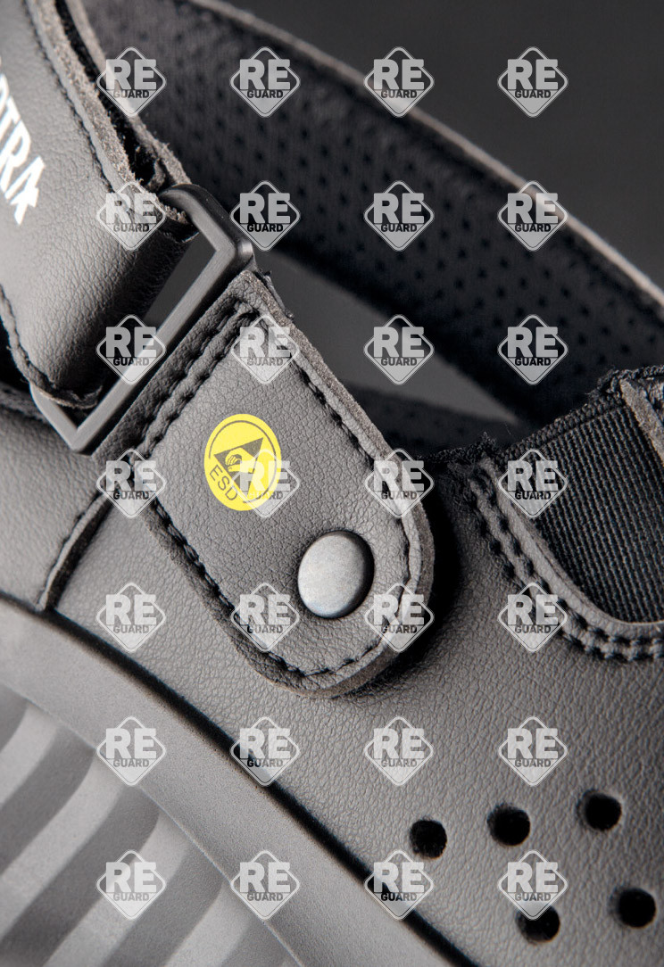 ARTRA ART 702 Air 6660 SB A E FO ESD SRC Schwarz Sicherheitssandalen 35