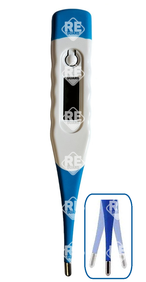 Digitaler Fibertermomether mit flexibilischem Ende