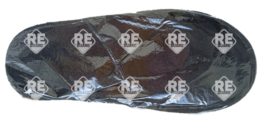 Slipper Guarder Froteetee geschlossen Spitze weiß