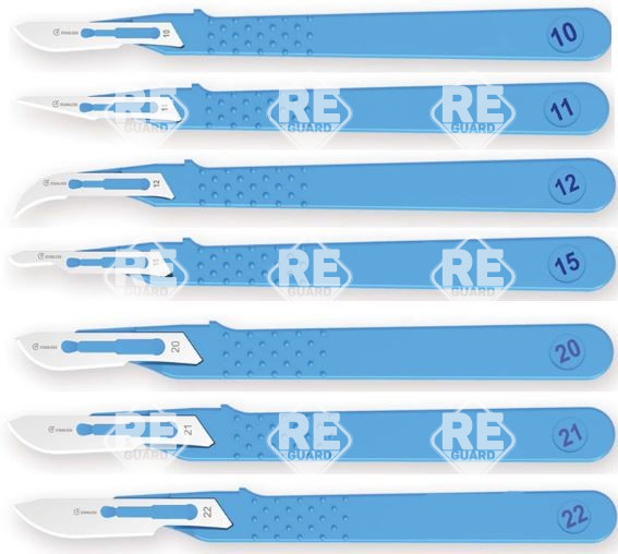 Skalpellklinge mit griff gima 11