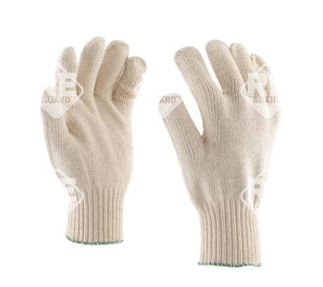 Verschleißfester Baumwollhandschuh, Größe 7