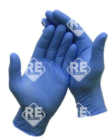 MAXTER Nitril Blau (3.6g | 3.2mil) 200 pcs puderfreier Handschuh XS