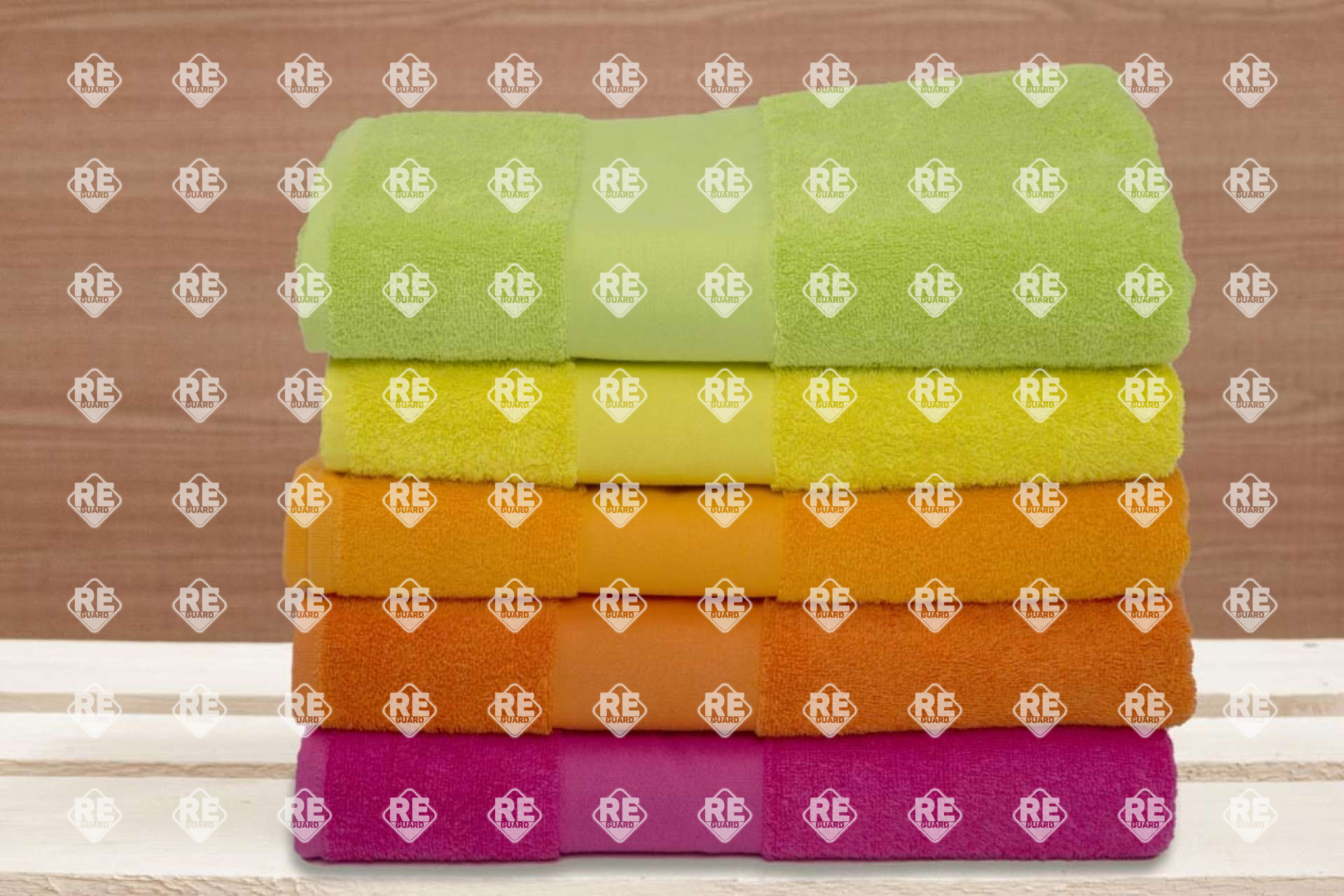 OL450 OLIMA Klassisches Handtuch 50x100 cm bottle green