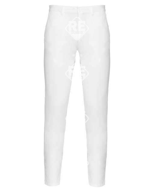 Hose Kariban 740 Chino weiß 38