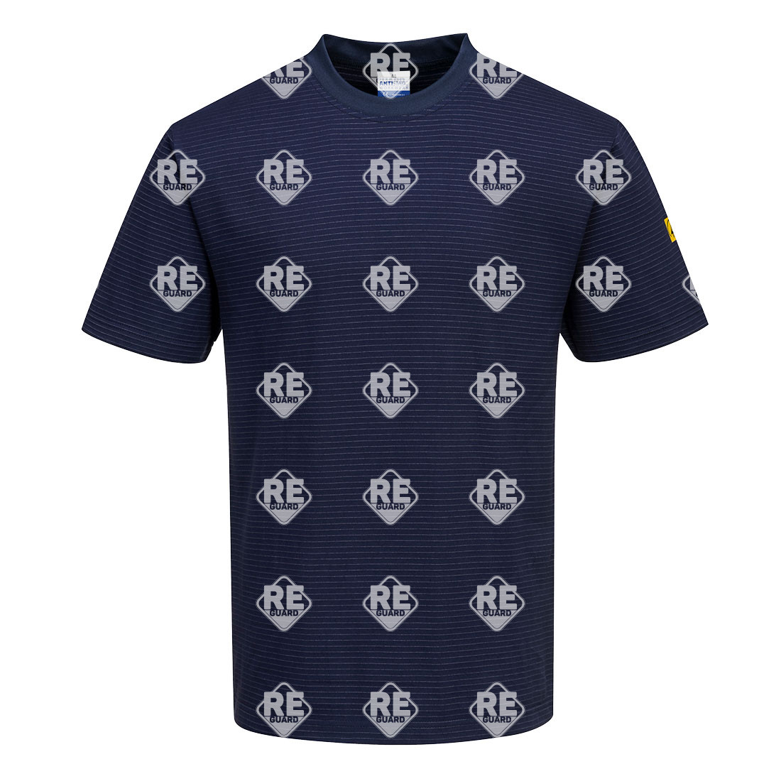 Antistatisches ESD T-Shirt Hamilton Blau L