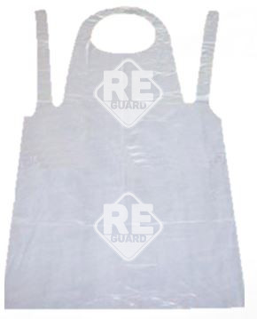 LDPE Folie Schürze Guarder 80x125cm rot