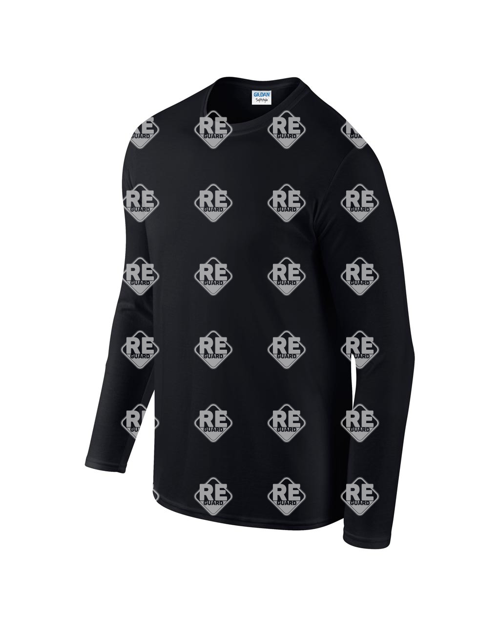 SOFTSTYLE® Langarm-T-Shirt für Erwachsene Navy S