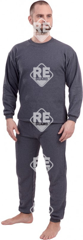 Thermo-T-Shirt 100% Baumwolle grün M