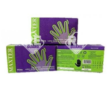 MAXTER Latex 5.5g leicht gepuderter Untersuchungshandschuh L