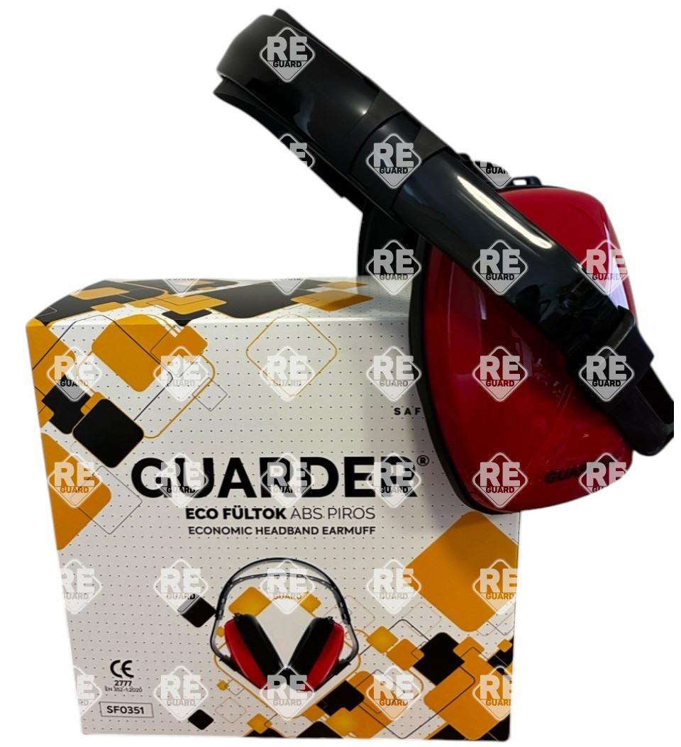 Guarder Economic Stirnband Ohrenschützer rot
