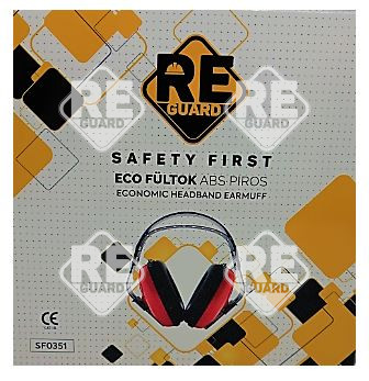 Guarder Economic Stirnband Ohrenschützer rot