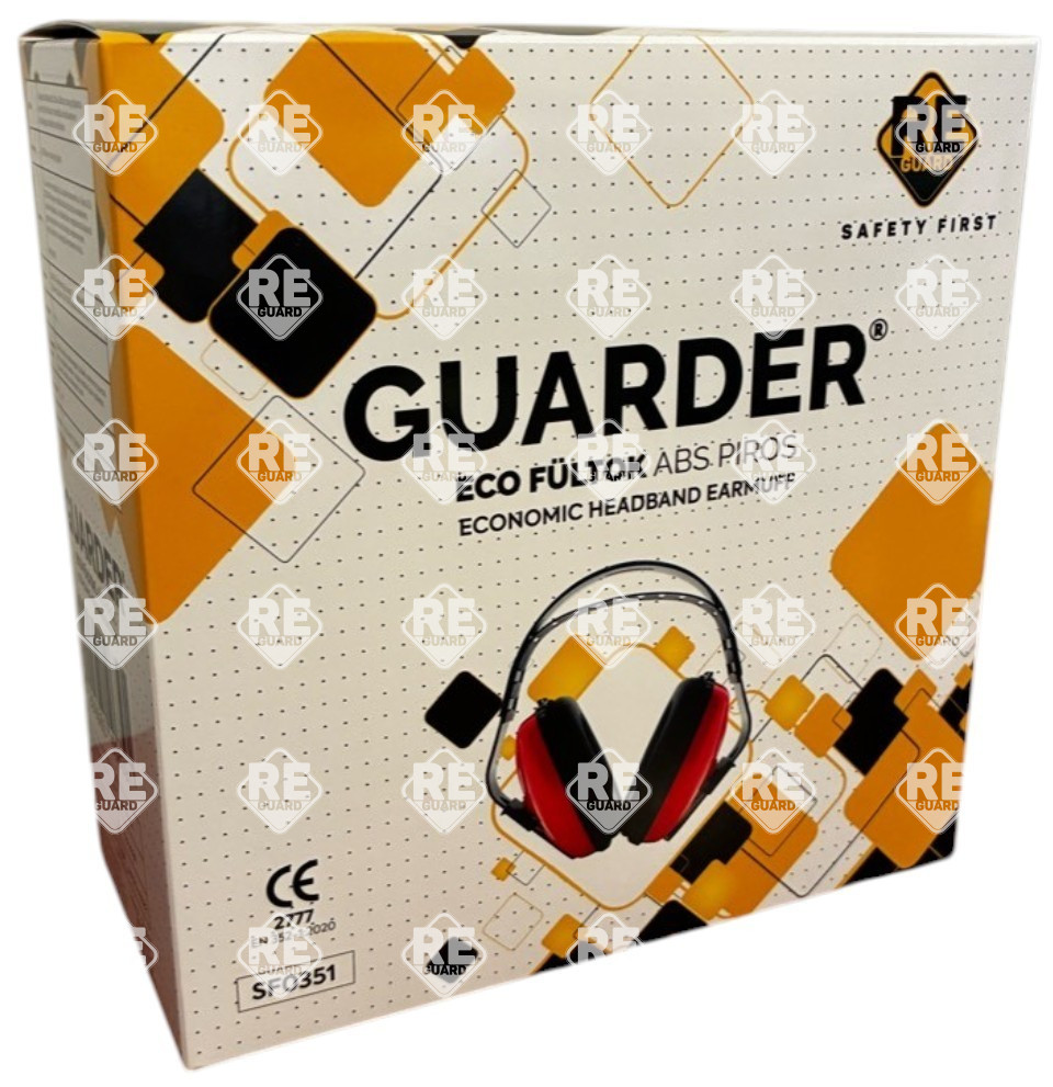 Guarder Economic Stirnband Ohrenschützer rot