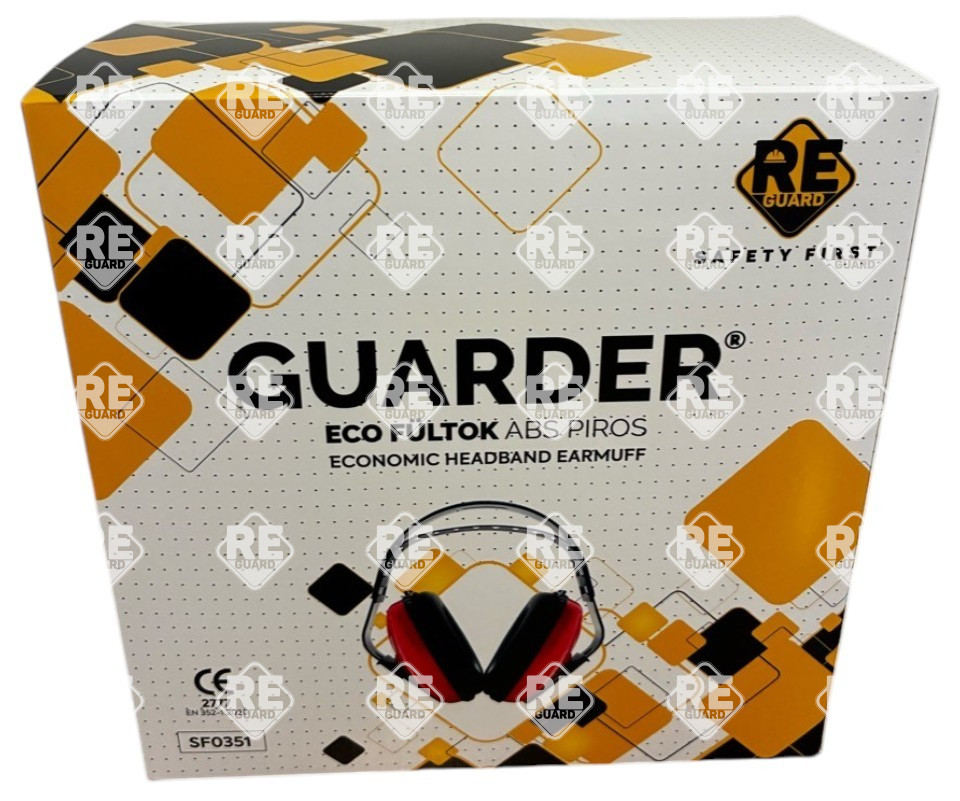Guarder Economic Stirnband Ohrenschützer rot