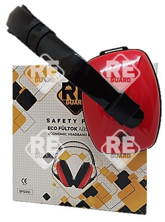 Guarder Economic Stirnband Ohrenschützer rot