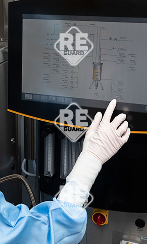 SHIELDskin XTREME White Nitrile 400 DI+ pf Reinraumhandschuh 100St/Beutel XS