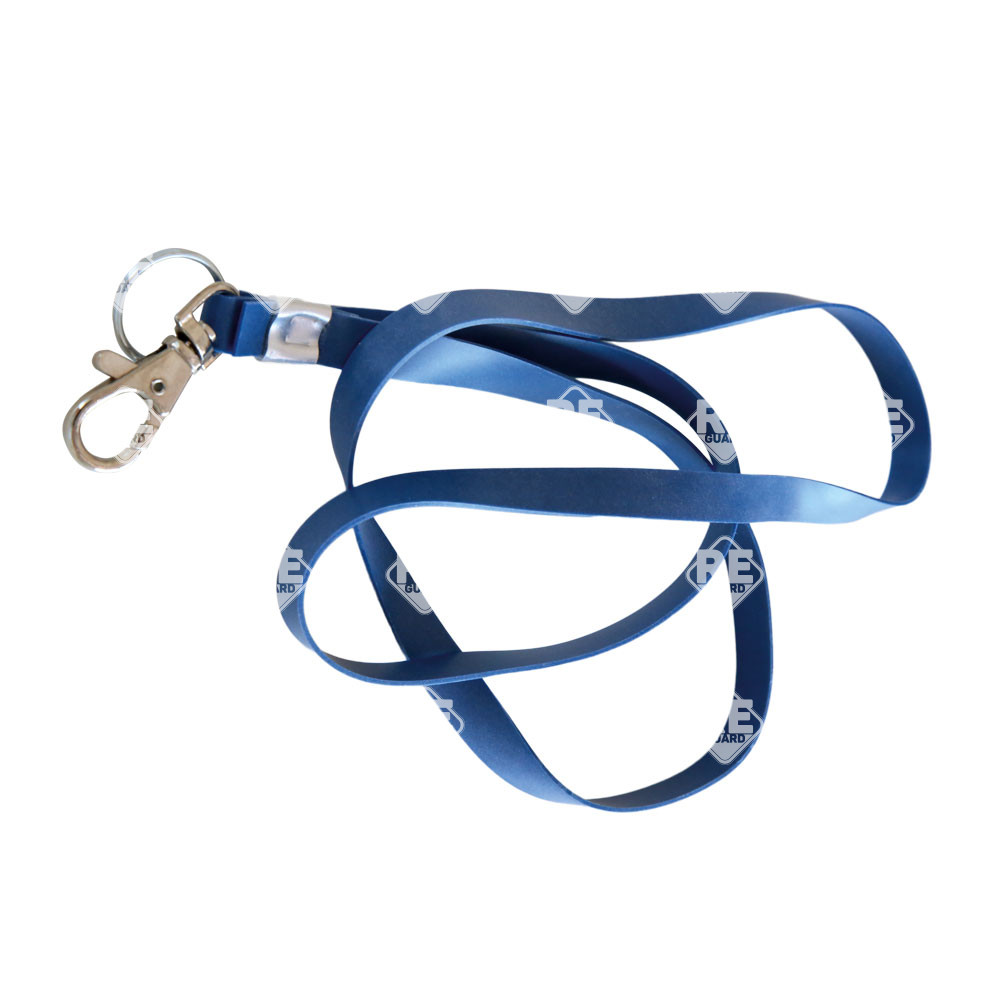 Schlüsselband Silikon detektierbar 50cm blau (5 St.)