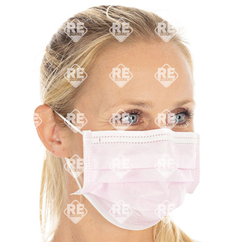 Mundschutz Hygostar II Typ 3-lagig schwarz