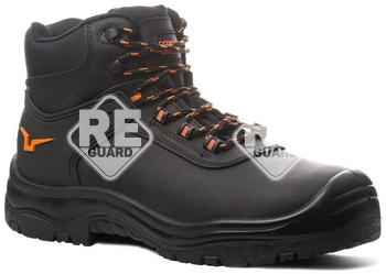 OPAH Hohe Sicherheitsschuhe, Composite, schwarz, S3 SRC 38