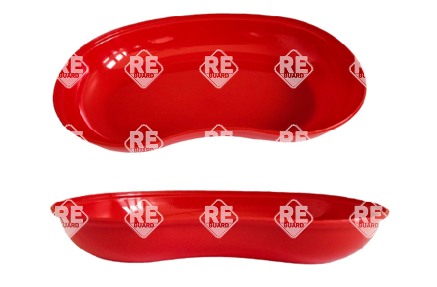 Nierenschale aus Kunststoff bunt 26 cm