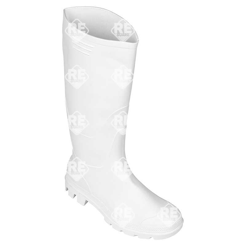 PVC Stiefel, weiß, Größe 37