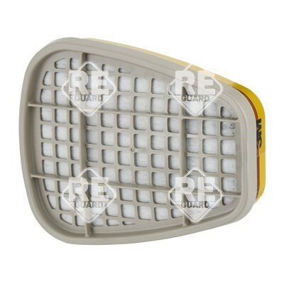 3M 6075 A1 gáz-,gőz- és részecske-szűrő betét