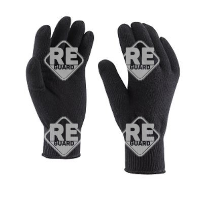 Gefütterter Baumwollhandschuh, Größe 8