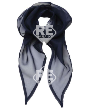 Damen Einfarbiger Chiffonschal burgund