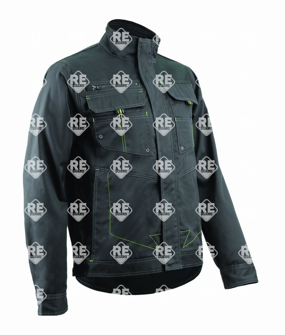 BARVA Jacke Dunklegrau S