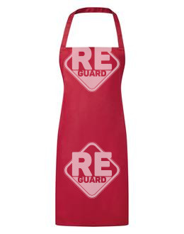 PR165 'ESSENTIAL' LÄTZCHENSCHÜRZE black