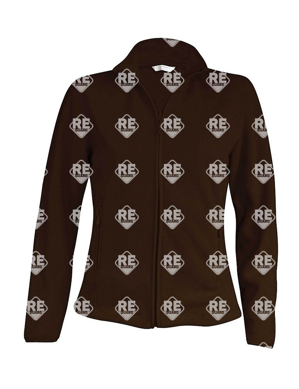 MAUREEN - DAMEN-MICROFLEECE-JACKE black 2XL