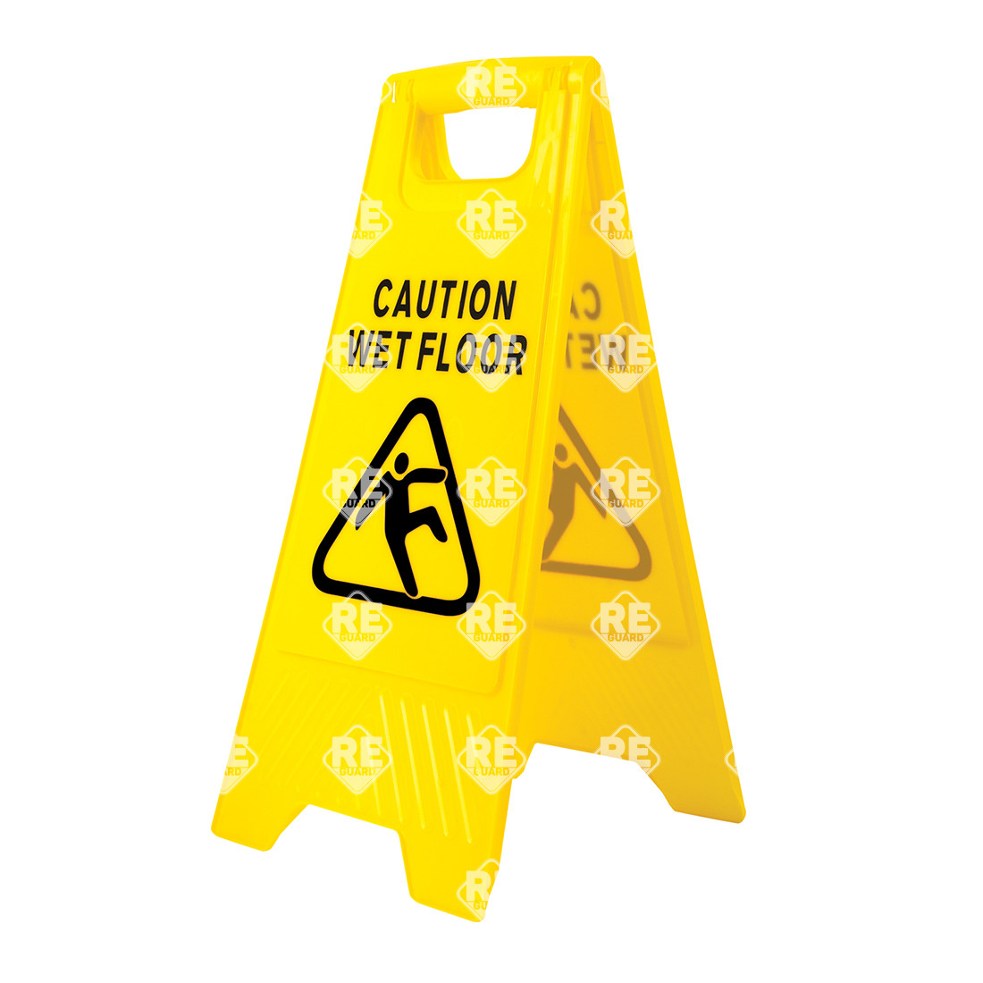 Warnschild : Nasser Boden