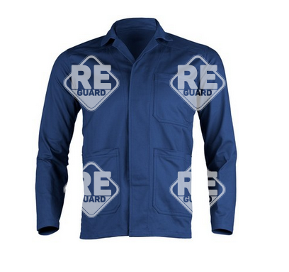 INDUSTRY Jacke blau 65% Polyester 35% Baumwolle 245g/m2