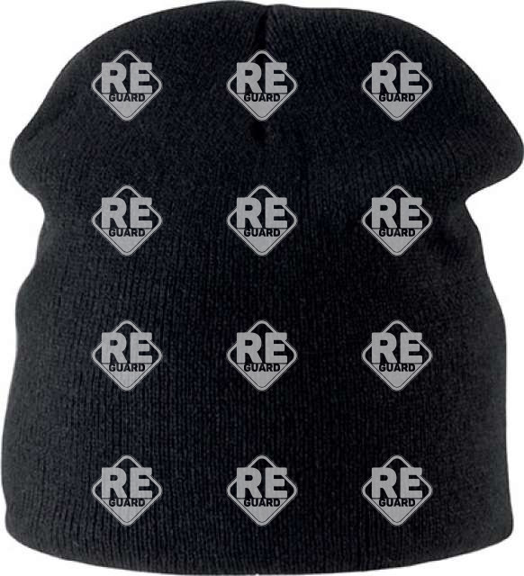 KP518 FLEECE LINED BEANIE schwarz