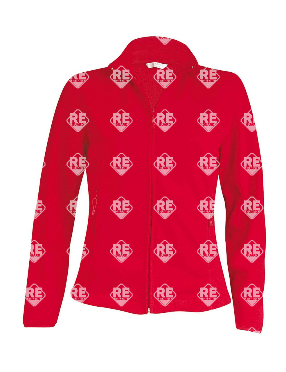 MAUREEN - DAMEN-MICROFLEECE-JACKE black 2XL