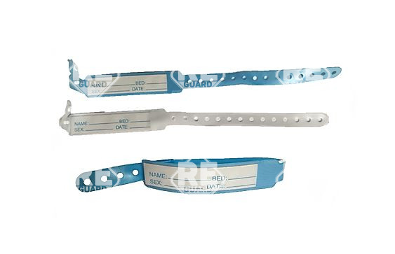 Patientenarmband, weiß