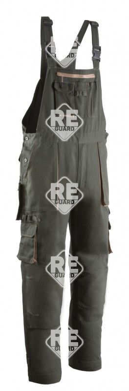 SNIPER II Latzhose Grün-Beige Größe L