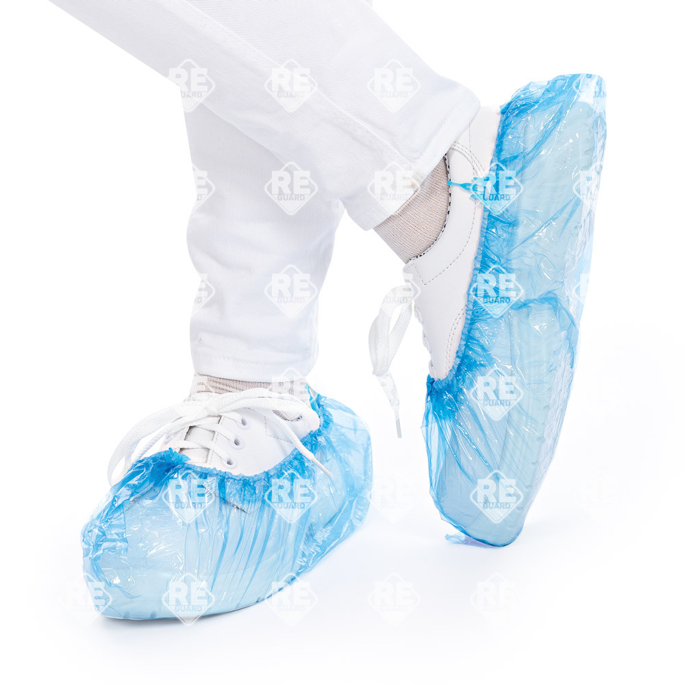 Überschuhe für Hygomat Schuhspender PE blau