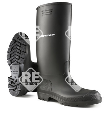 DUNLOP PRICEMASTOR schwarz Stiefel 35