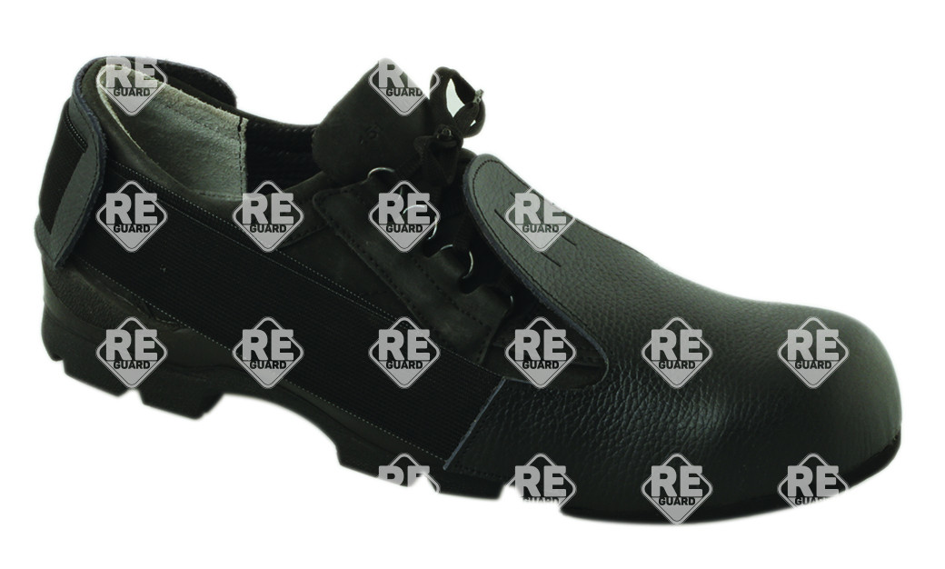 Schuhschutz aus Leder, I, mit Stahlkappe