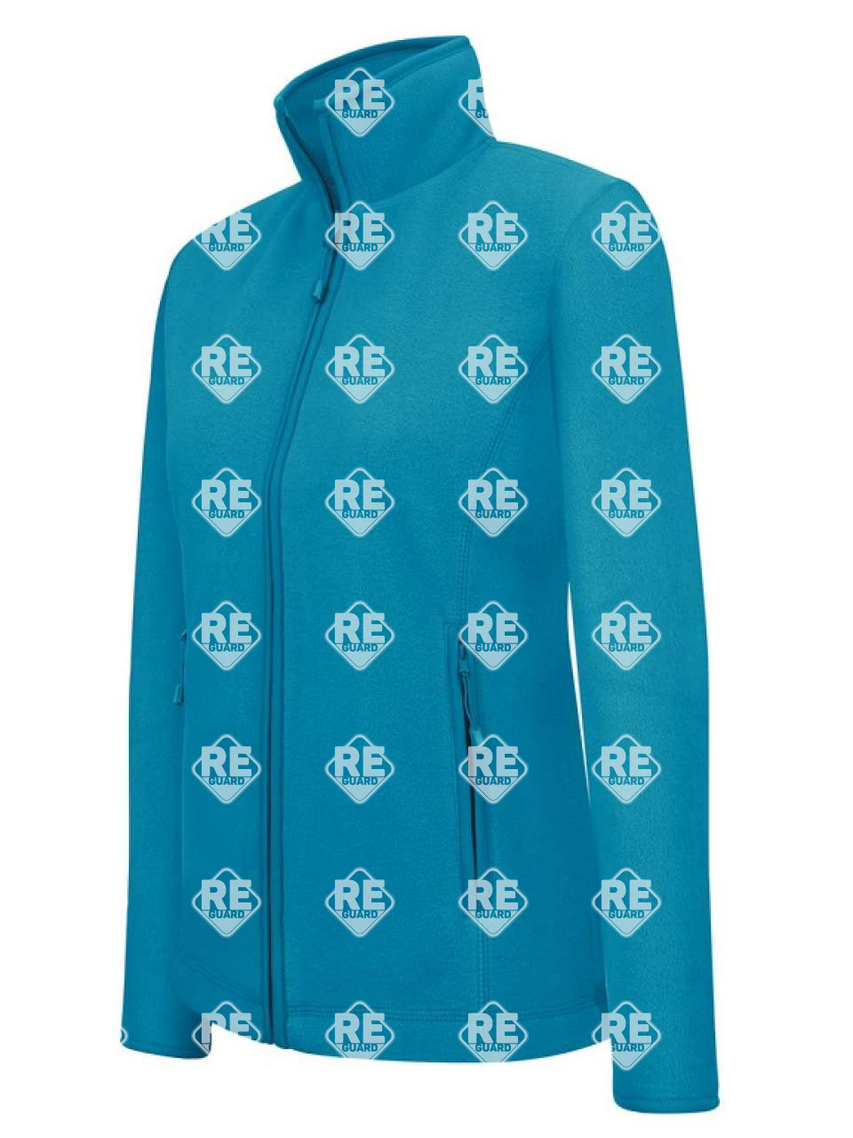 MAUREEN - DAMEN-MICROFLEECE-JACKE black 2XL