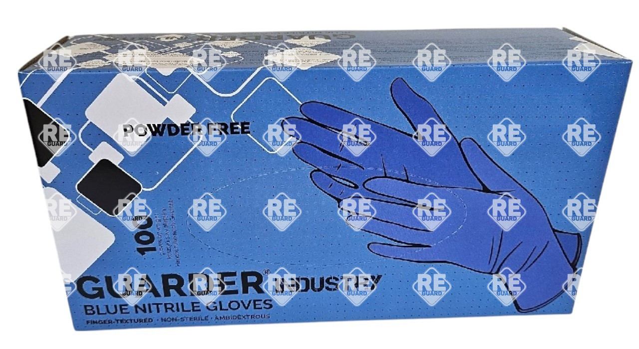 Guarder Industry Nitril 3.5g  blauer Handschuh L