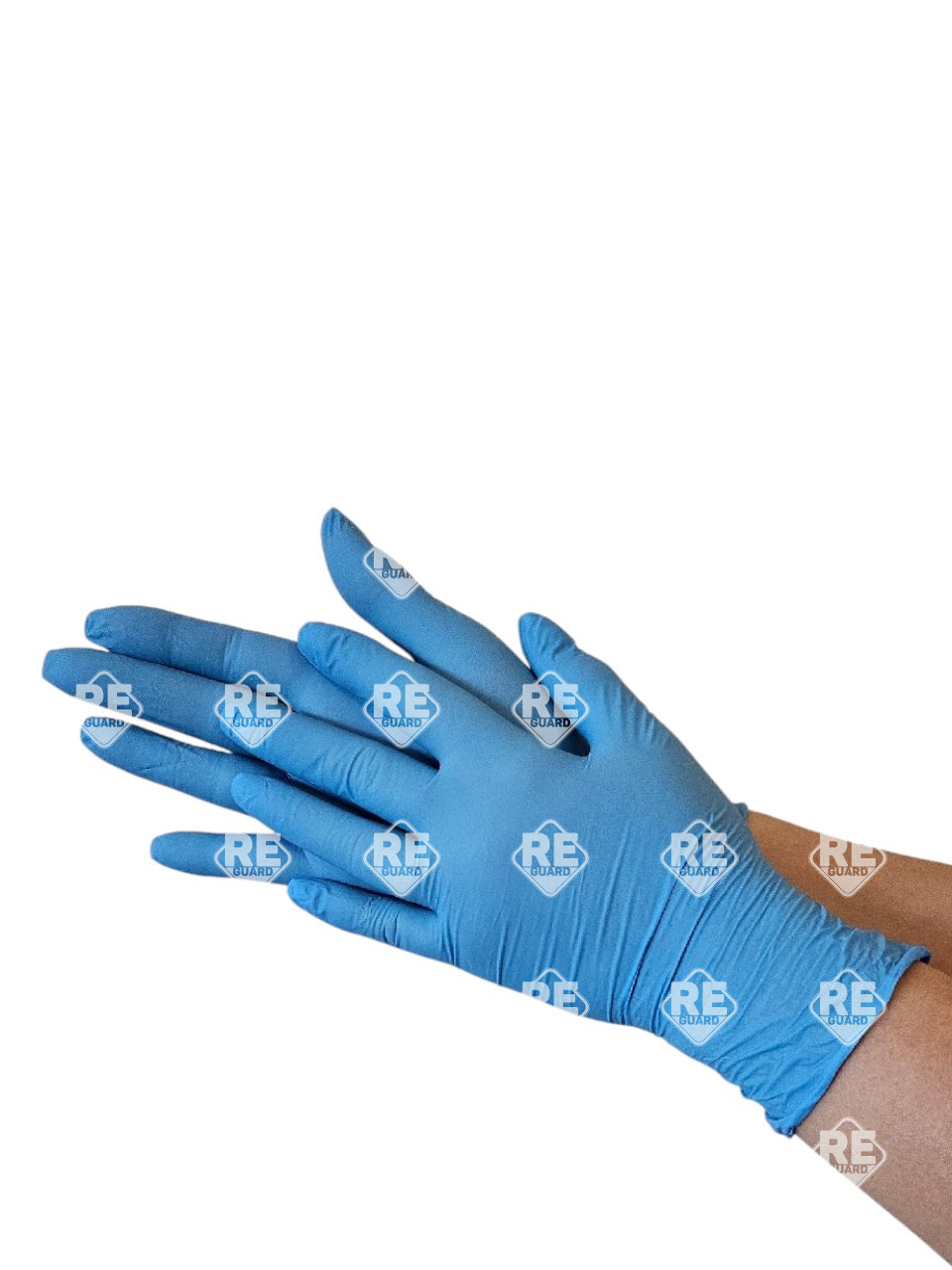 Guarder Industry Nitril 3.5g  blauer Handschuh L