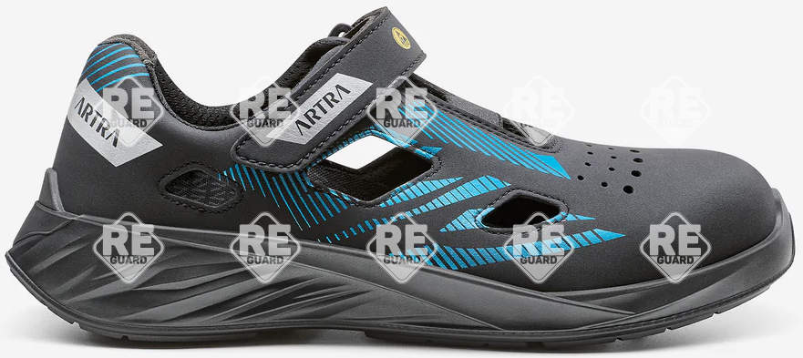 ARTRA ARDEA 310 619060 S1 ESD schwarz/blau Sicherheitssandalen 35